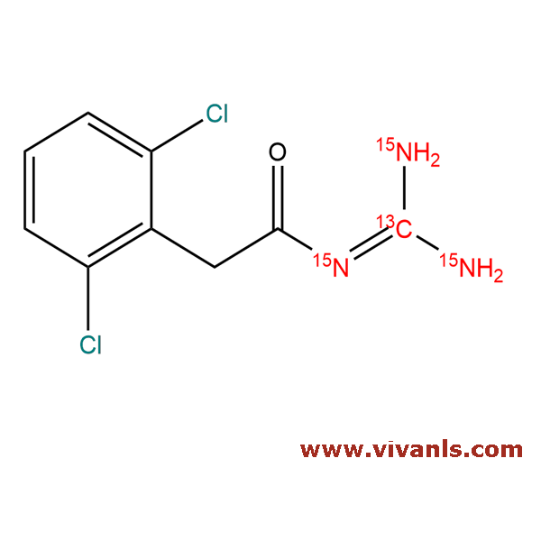 Stable Isotope Labeled Compounds-Guanfacine-13C, 15N3-1663664743.png